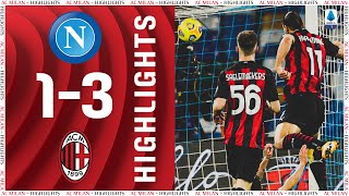 Highlights  Napoli 13 AC Milan  Matchday 8 Serie A TIM 202021 [upl. by Maclean503]