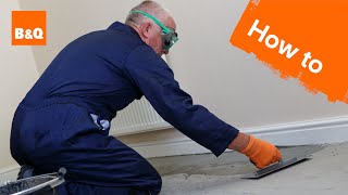 How to level a concrete floor part 2 levelling [upl. by Rhyne]