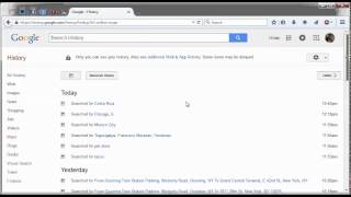 Google Maps Tips 3 Manage Your Search History [upl. by Shepherd]