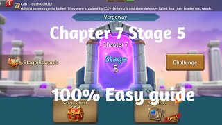 Lords mobile Vergeway chapter 7 Stage 5 easiest guide [upl. by Shig]