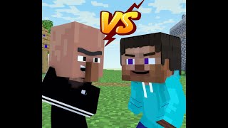 Baby Steve VS Bad Villager Good deeds VS bad deeds 2025 STMine shorts [upl. by Boaten]