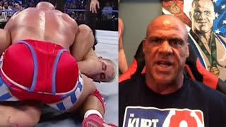 Kurt Angle on Daniel Puder Keylock Incident [upl. by Margot]