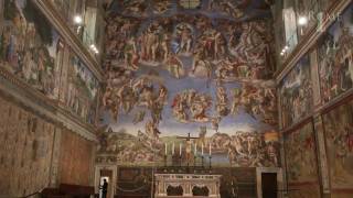 Sistine Chapel  A Vatican Tour  Raphael Tapestries  Chapelle Sixtine  Raffael [upl. by Alexina]