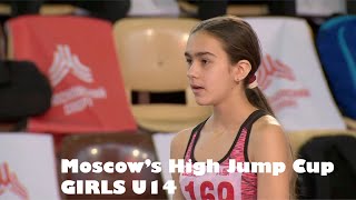 Moscows Indoor High Jump Cup Girls U14 2021 [upl. by Dnalor]