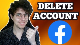 How To Delete Facebook Account On PC 2025 [upl. by Ahsenahs748]