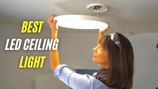 Ceiling Light Installation The BEST New LED Light Is [upl. by Sarah]