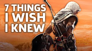 Assassins Creed Origins  7 Essential Tips [upl. by Ardnatal]