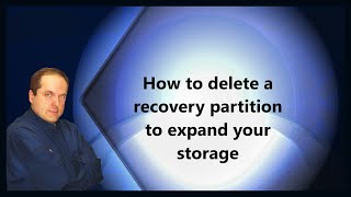 How to delete a recovery partition to expand your storage [upl. by Adnuhsal]