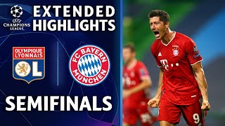 Lyon vs Bayern Munich  Champions League semifinal highlights  UCL on CBS Sports [upl. by Ianahs]