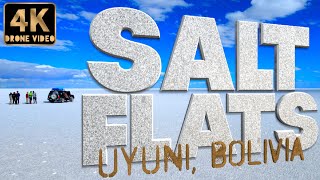 Uyuni Bolivia amp The Salt Flat Tour 4k Drone [upl. by Gorton918]