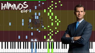 Himno de España  Tutorial Piano [upl. by Noonan509]