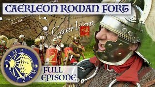 Caerleon Roman Legion Fort In Wales  Time Team [upl. by Ellesij]