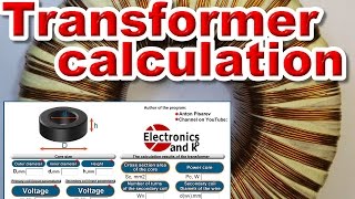 Toroidal transformer calculation calculator [upl. by Badr572]