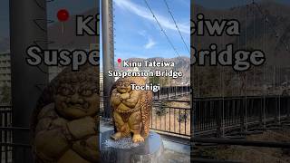 🏞️Kinu Tateiwa Suspension Bridge – Tochigi 鬼怒楯岩大吊橋 – 栃木 [upl. by Eizzik]