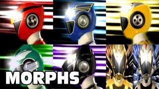 RPM  All Ranger Morphs  Power Rangers Official [upl. by Wolbrom]