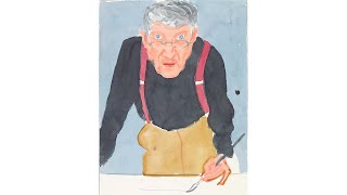 David Hockney Drawing from Life [upl. by Doownil]