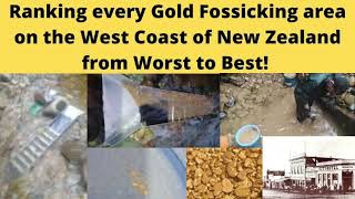 Ranking every Gold fossicking area on the West Coast of New Zealand from worst to best [upl. by Conchita]