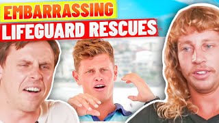 Lifeguards React to Embarrassing Lifeguard Rescues Jeff and Joel REACT [upl. by Hatfield]