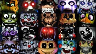 300 Best Jumpscares in 20 Minutes FNAF Fans Creations [upl. by Nanreik]