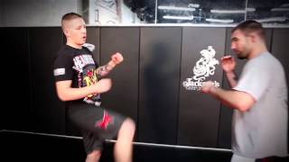 MMA techniques Question Mark Kick [upl. by Harts]