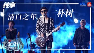 纯享：朴树《清白之年》  2021江苏卫视跨年演唱会  腾讯音乐TME  2021音乐流行 [upl. by Lasky]