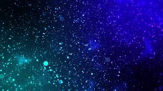 60 min  4K Relaxing Screensaver  Blue Glitter Particles [upl. by Gagliano797]