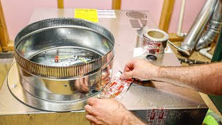 How To Seal HVAC Ductwork Properly  HVAC Installations [upl. by Nauhs]