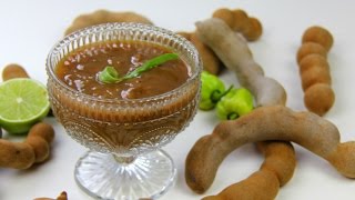 Tamarind Chutney Recipe  Tasty Tuesdays  CaribbeanPot com [upl. by Aihcats]