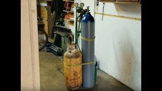 Propane Cutting Torch Setup [upl. by Atirma]