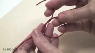 How to Knots for Bead Jewelry [upl. by Dove]