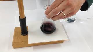 Iodine  Thiosulfate Redox Titration Demonstration [upl. by Amaral]