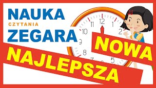 Nauka zegara dla dzieci  Wytłumaczenie oraz Ćwiczenia [upl. by Norac526]