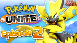 Pokemon Unite Nintendo Switch Gameplay Walkthrough Part 2  Zeraora Season 1 Battle Pass [upl. by Lymann]