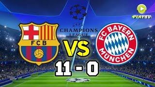 Barcelona vs Bayern Munich 110 Full Match Highlights  Barcelona 11 Goals [upl. by Kloster]