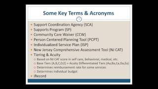 Providing Services in the New Jersey DD System A Primer for New Providers [upl. by Yahc]