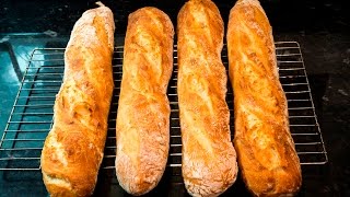 How to make French Baguettes at home [upl. by Hannan910]