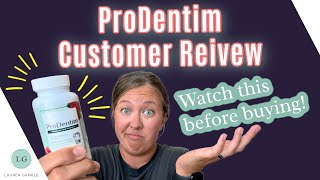 ProDentim Review by a REAL CUSTOMER [upl. by Nofets858]