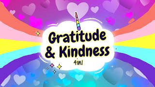 Sleep Meditation for Children  GRATITUDE amp KINDNESS 4in1  Kids Bedtime Meditation [upl. by Aiuhsoj820]