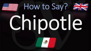 How to Pronounce Chipotle CORRECTLY Mexican Grill Pronunciation [upl. by Eidissac736]