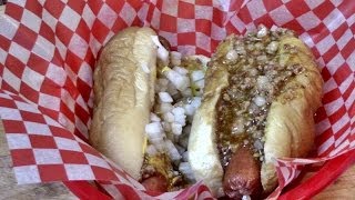 Texas Hots West NY style hot dog with a Greek Style sauce recipe [upl. by Jocelin]