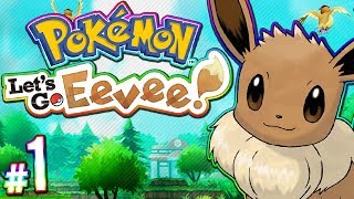 Pokemon Lets Go Eevee  100 Full Game Walkthrough  PART 1 [upl. by Remy779]