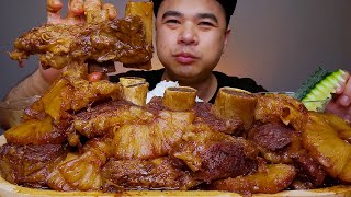 BEEF SHORT RIBS HAMONADO  Mukbang Asmr [upl. by Rein48]