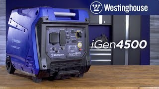 iGen4500 RVReady Digital Inverter Generator by Westinghouse [upl. by Willman362]