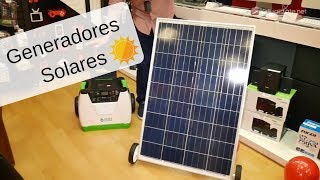 Así son los generadores solares que tiene Dr Tech PR [upl. by Raffin984]