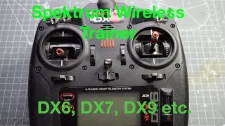 Spektrum DX6 Wireless Trainer Tutorial [upl. by Atreb531]