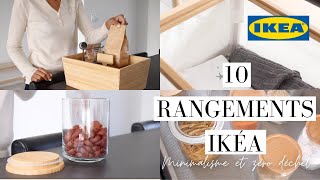 10 rangements IKÉA  Minimalisme [upl. by Yknip]