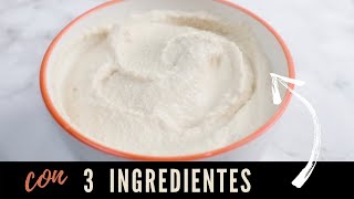 QUESO CREMA PHILADELPHIA VEGANO con 3 INGREDIENTES [upl. by Aural]