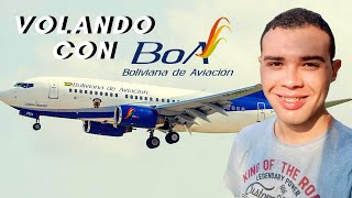 Como es volar con BoA  BOLIVIANA DE AVIACIÓN  EXCELENTE SERVICIO ALTA CALIDAD Brasil a Bolivia [upl. by Eybba]