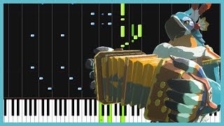 Kass Theme  The Legend of Zelda Breath of the Wild Piano Tutorial  Piano Man [upl. by Nerot716]