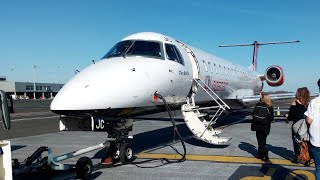 TRIP Report Loganair E145 from Newcastle to Southampton 2021 [upl. by Cynthie]